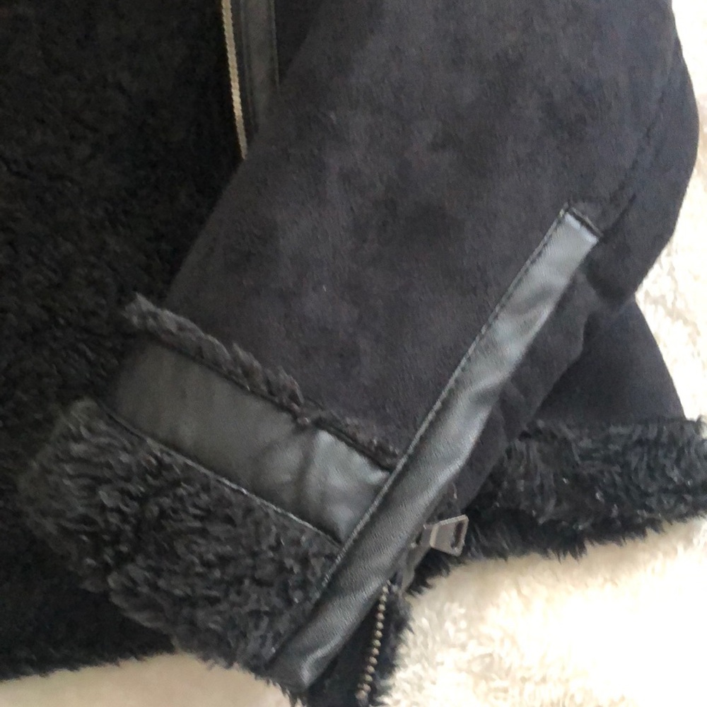 Express Faux Leather Moto Style Jacket - Picture 5 of 6